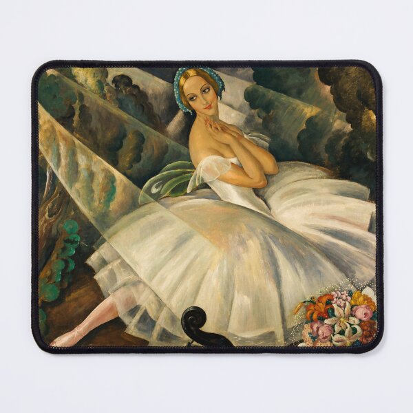 Item preview, Lili Elbe by Gerda Wegener - intage Ballet Illustration Elegant Ballerina for Dance Lovers designed and sold by RickE.