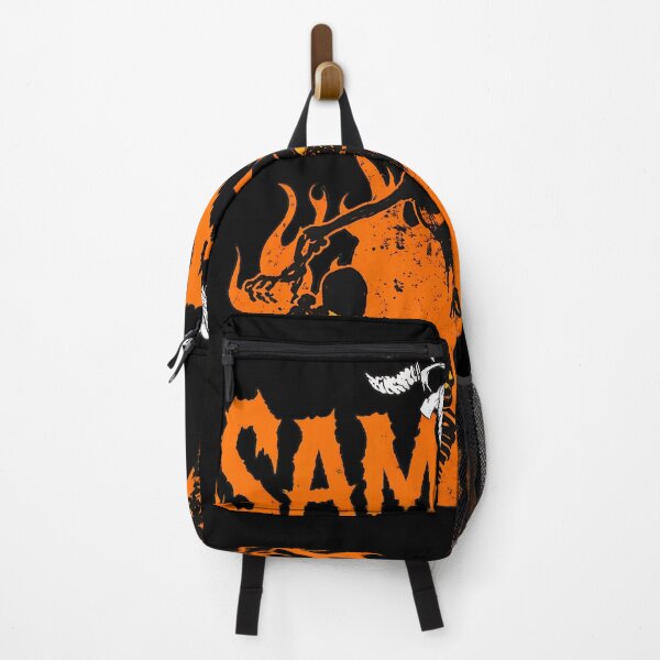 Item preview, Samhain Band Fiery Skeletons Demon -58 designed and sold by ChevalierIzyy.