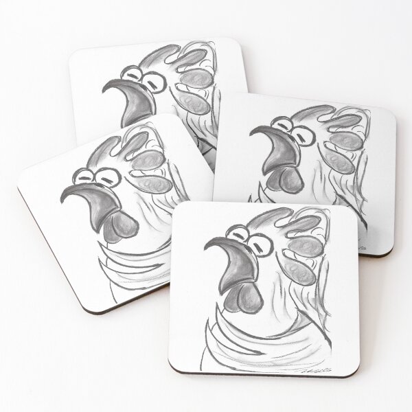 Item preview, Rooster, singing Opera, Charcoal designed and sold by Anke‘s Bazaar.