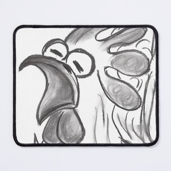 Item preview, Rooster, singing Opera, Charcoal designed and sold by Anke‘s Bazaar.