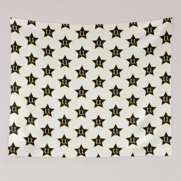 Aperçu de l'œuvre Monogramme étoile U Or Noir créée et vendue par Jeallan Designs.