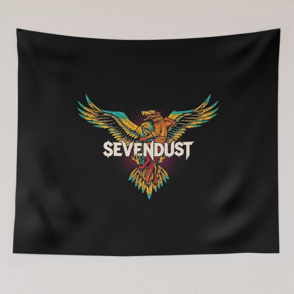 Item preview, SEVENDUST Eagle Pickaxe Rock Band -55 designed and sold by ChevalierIzyy.