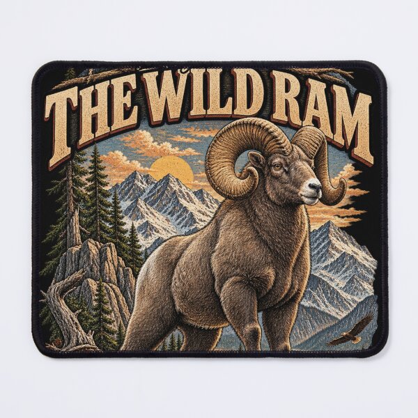 Item preview, THE WILD RAM designed and sold by KrungiT Design .