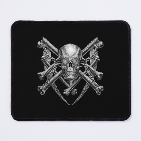 Item preview, Silver Crossed Skeleton Crest designed and sold by atzirivereen.