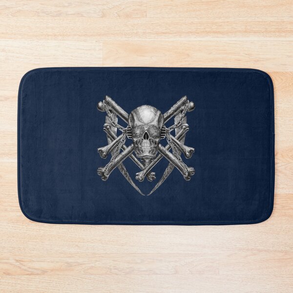 Item preview, Silver Crossed Skeleton Crest designed and sold by atzirivereen.