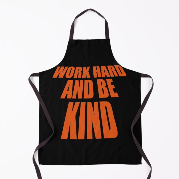 Item preview, Work Hard And Be Kind Motivational Work Ethic Logo designed and sold by shirt-o-mat.