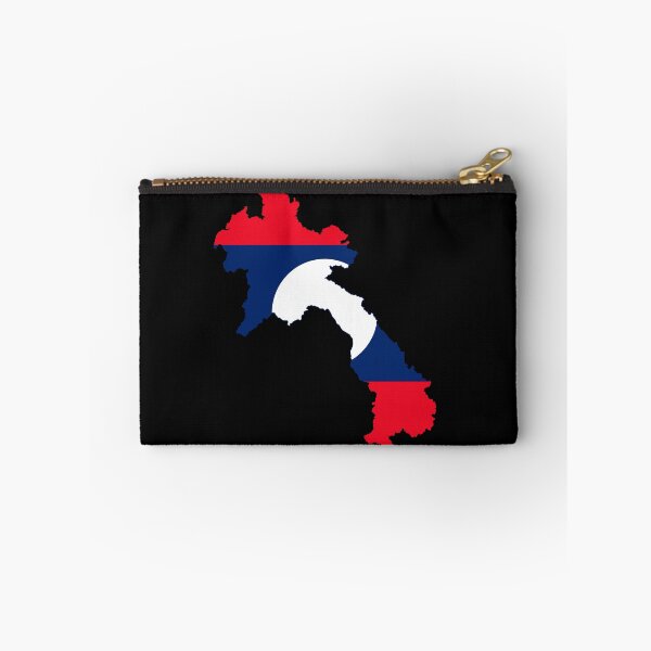 Item preview,  Flag Map of Laos designed and sold by DreamBrushy.