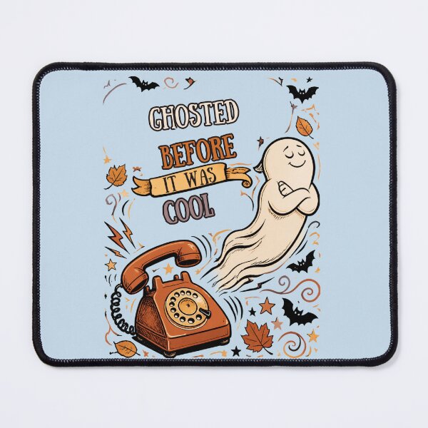 Item preview, Ghosted Before It Was Cool – Funny Ghost Vintage Halloween designed and sold by inkaylindesign.