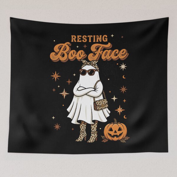 Item preview, Resting Boo Face - Funny Sassy Ghost Halloween Design designed and sold by w66aboo.