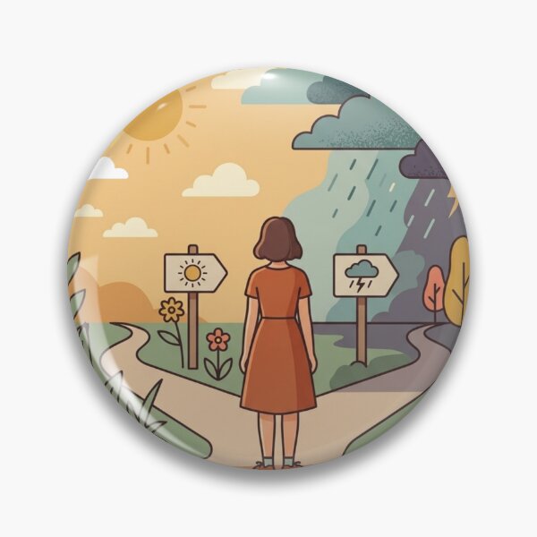 Item preview, Choose Your Own Path – Inspirational Life Journey Illustration designed and sold by @SHINTOSARTSTORE.
