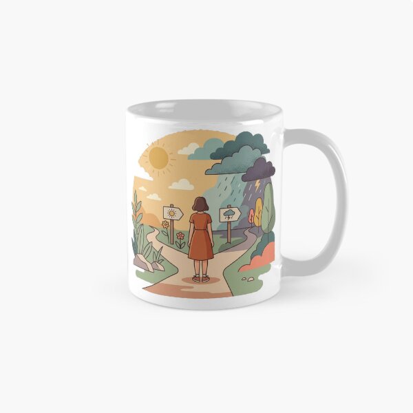 Item preview, Choose Your Own Path – Inspirational Life Journey Illustration designed and sold by @SHINTOSARTSTORE.