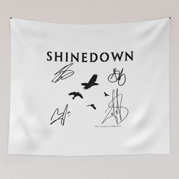 Item preview, SHINEDOWN Band Signatures Birds Rock Music -8 designed and sold by ChevalierIzyy.
