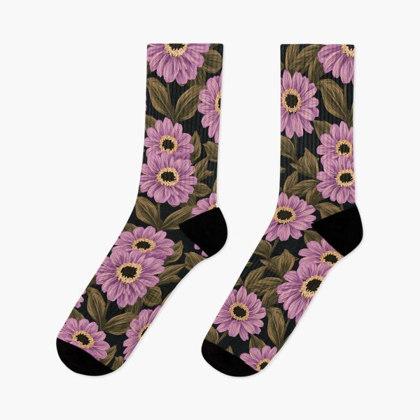 Item preview, Edgy Zinnia Print  - Birth Flower Pattern - Christmas Gifts For Boyfriend designed and sold by RoyalStarsPatts.