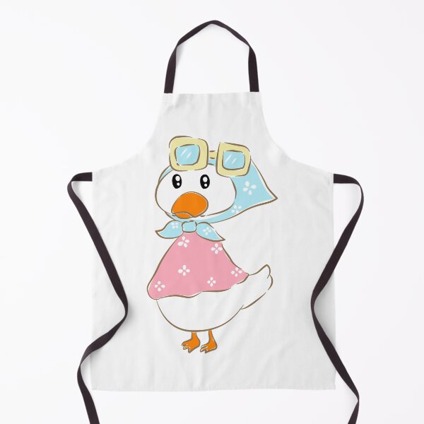Item preview, Cute duck character wearing pink floral dress vector designed and sold by Pe.peach.
