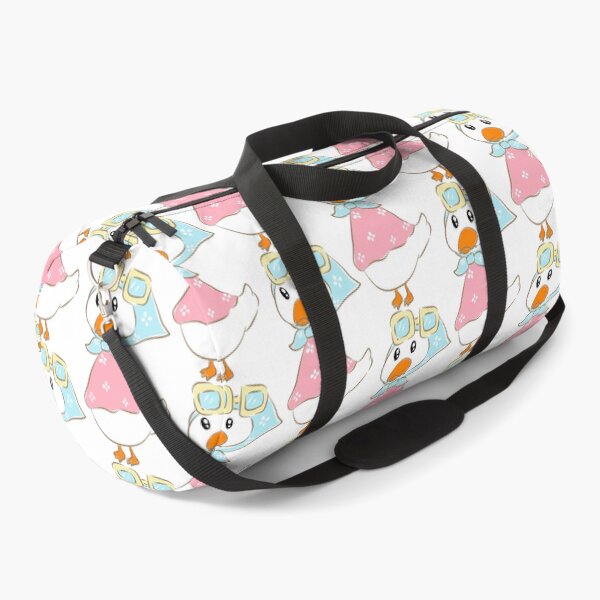 Item preview, Cute duck character wearing pink floral dress vector designed and sold by Pe.peach.