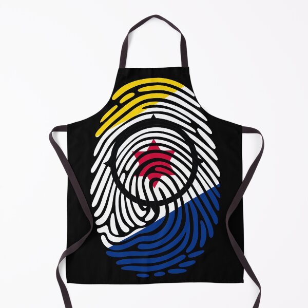 Item preview, Bonaire Flag Fingerprint Identity | Bonairean DNA Heritage Graphic designed and sold by NTGUILTY.