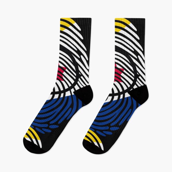 Item preview, Bonaire Flag Fingerprint Identity | Bonairean DNA Heritage Graphic designed and sold by NTGUILTY.