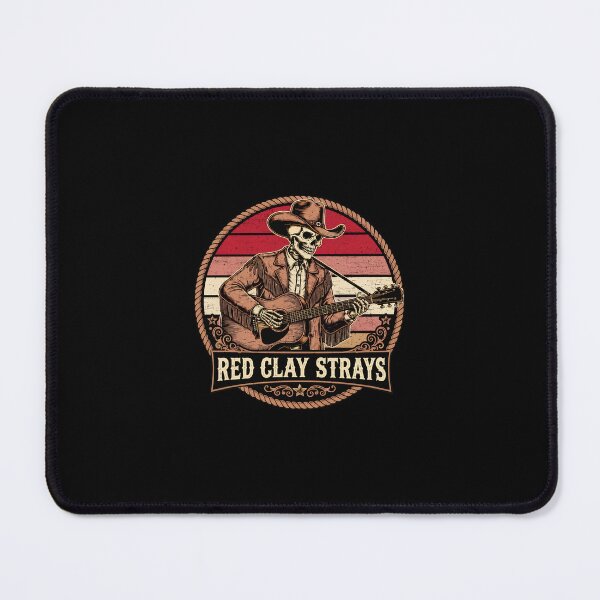 Item preview, Skeleton Cowboy Guitarist Red Clay Strays -17 designed and sold by ChevalierIzyy.