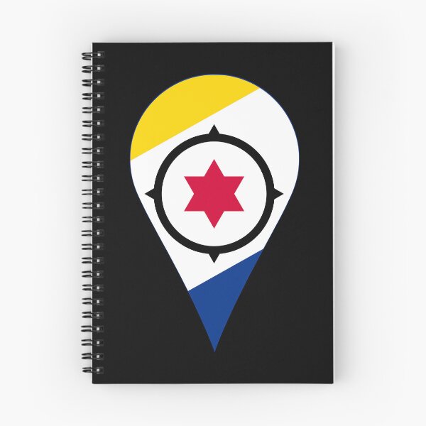 Item preview, Bonaire Flag Location Pin Map Marker | Bonairean Destination GPS Icon designed and sold by NTGUILTY.