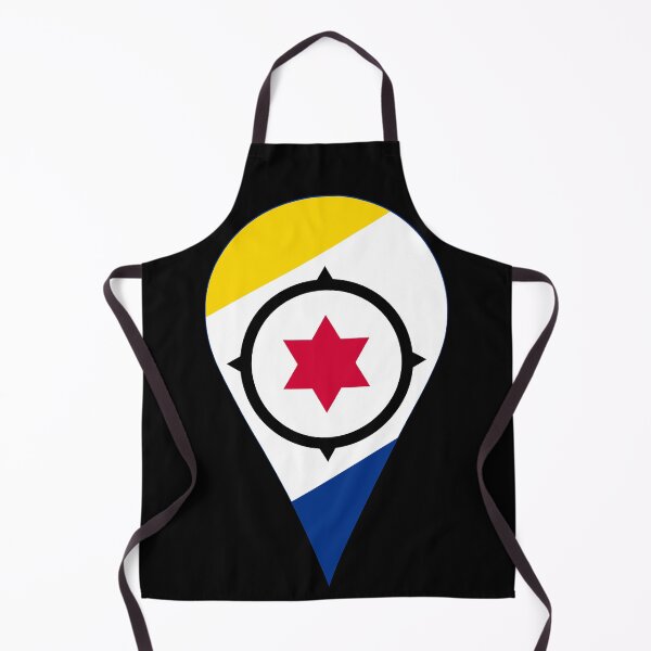 Item preview, Bonaire Flag Location Pin Map Marker | Bonairean Destination GPS Icon designed and sold by NTGUILTY.