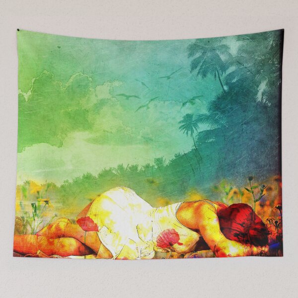 Item preview, Caribbean Blue designed and sold by Fine-Art-Hub.