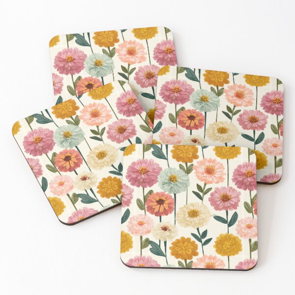 Item preview, Minimalistic Zinnia Flower - Flower Floral Pattern - Christmas Gifts For Her designed and sold by RoyalStarsPatts.