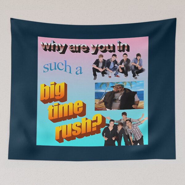 Item preview, Big Times Rush Meme Haha Funny Laugh Logan A Popular Boy Band With Music Stars Has A Lot Of Fans designed and sold by LenoreKulas.