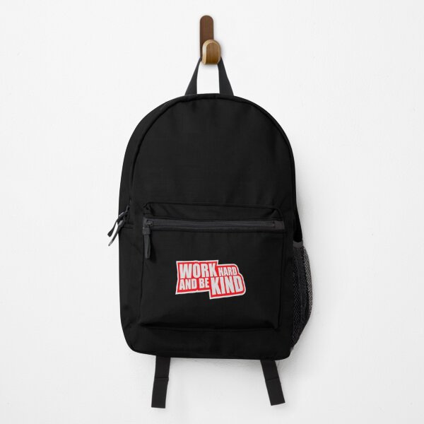 Item preview, Work Hard And Be Kind Motivational Work Ethic Logo designed and sold by shirt-o-mat.
