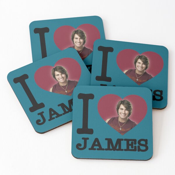 Item preview, Btr I Heart James  designed and sold by LenoreKulas.