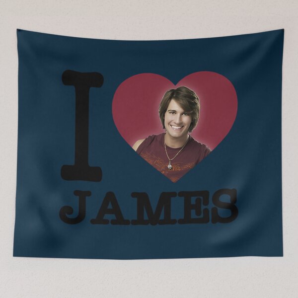 Item preview, Btr I Heart James  designed and sold by LenoreKulas.
