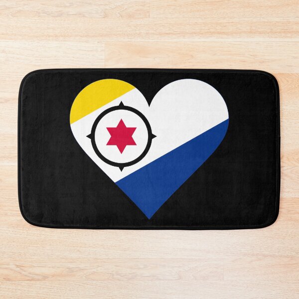Item preview, Bonaire Heart Flag Graphic | I Love Bonaire Patriotic Symbol designed and sold by NTGUILTY.