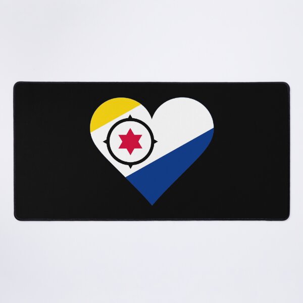 Item preview, Bonaire Heart Flag Graphic | I Love Bonaire Patriotic Symbol designed and sold by NTGUILTY.