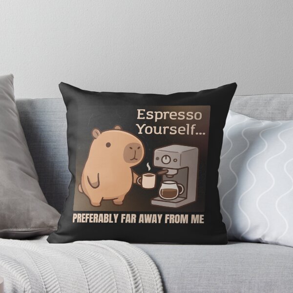 Item preview, Espresso Yourself Capybara designed and sold by monika-arthing.