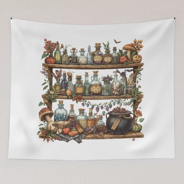 Item preview, Potion Maker's Pantry designed and sold by catcurio.
