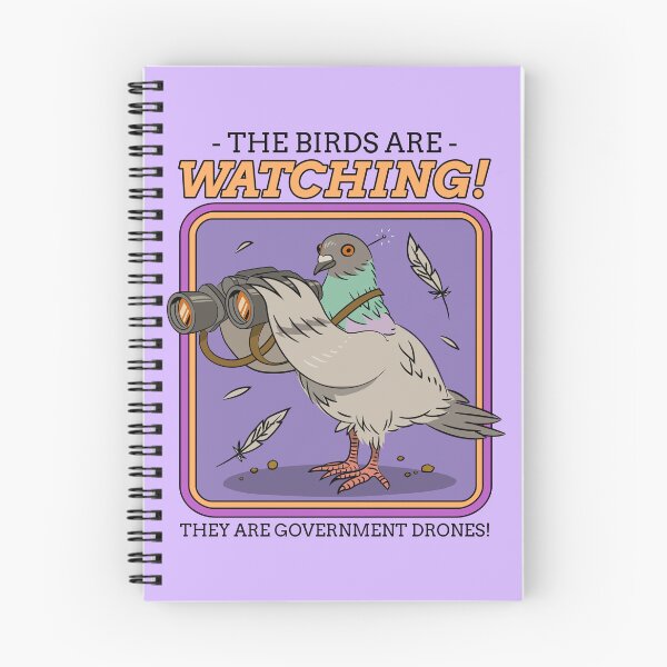 Item preview, The Birds Are Watching - Government Drones Pigeon designed and sold by chatzous.
