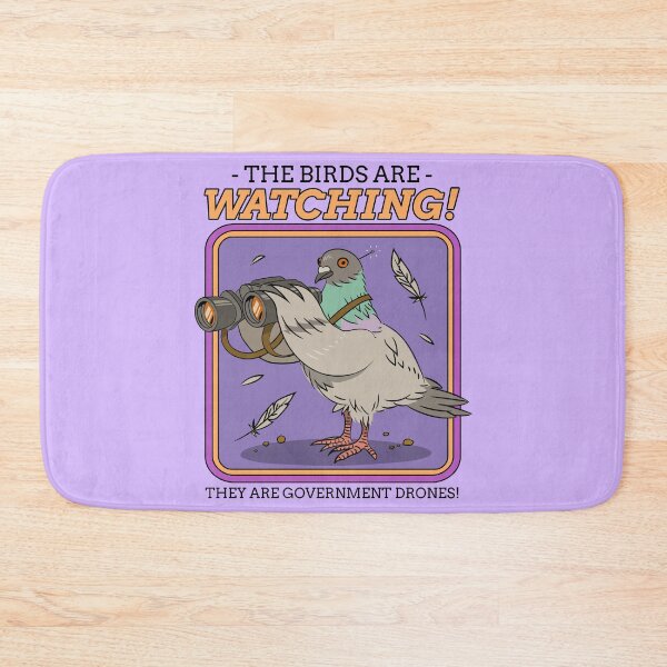Item preview, The Birds Are Watching - Government Drones Pigeon designed and sold by chatzous.