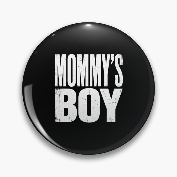 Item preview, Mommy's Boy Distressed Text Son Mother Love designed and sold by Flirt-Teez.