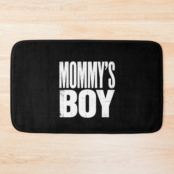 Item preview, Mommy's Boy Distressed Text Son Mother Love designed and sold by Flirt-Teez.