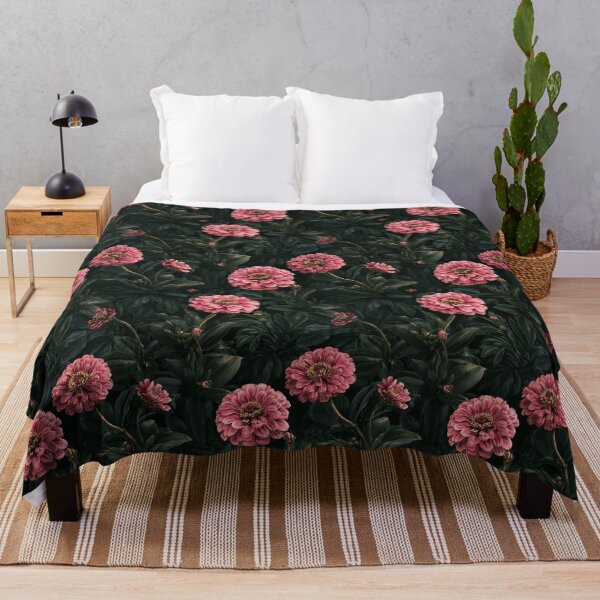 Item preview, Soft Zinnia Floral - Tropical Flower Pattern - Christmas Gifts For Him designed and sold by RoyalStarsPatts.