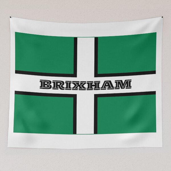 Item preview, Brixham on a Devon Flag designed and sold by S-and-W-4ever.