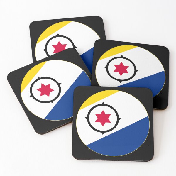 Item preview, Round Bonaire Flag Icon | Circular Bonairean Flag Button Element designed and sold by NTGUILTY.