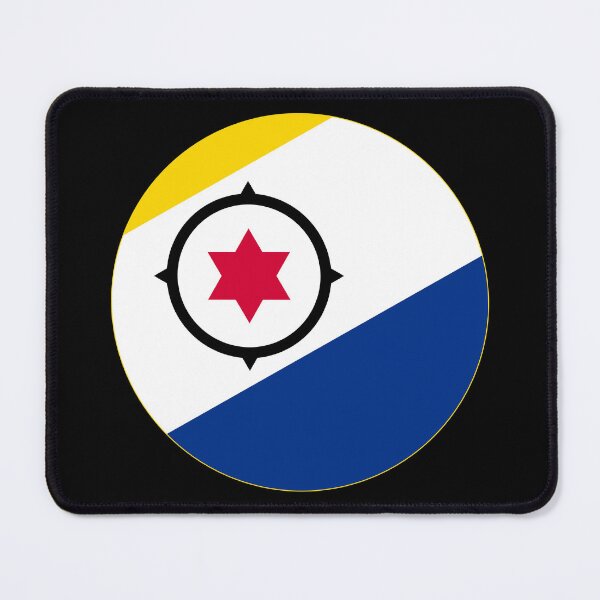 Item preview, Round Bonaire Flag Icon | Circular Bonairean Flag Button Element designed and sold by NTGUILTY.