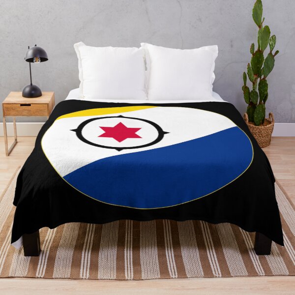 Item preview, Round Bonaire Flag Icon | Circular Bonairean Flag Button Element designed and sold by NTGUILTY.