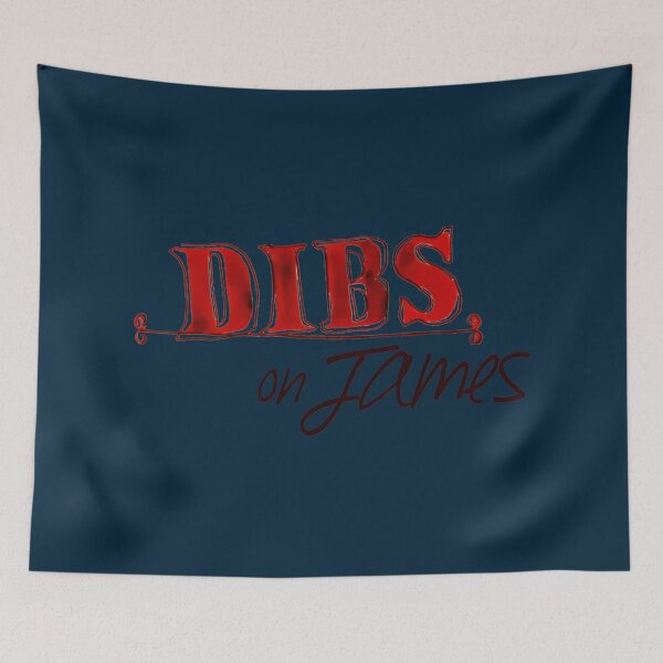 Item preview, Dibs On James Fitted  designed and sold by LenoreKulas.