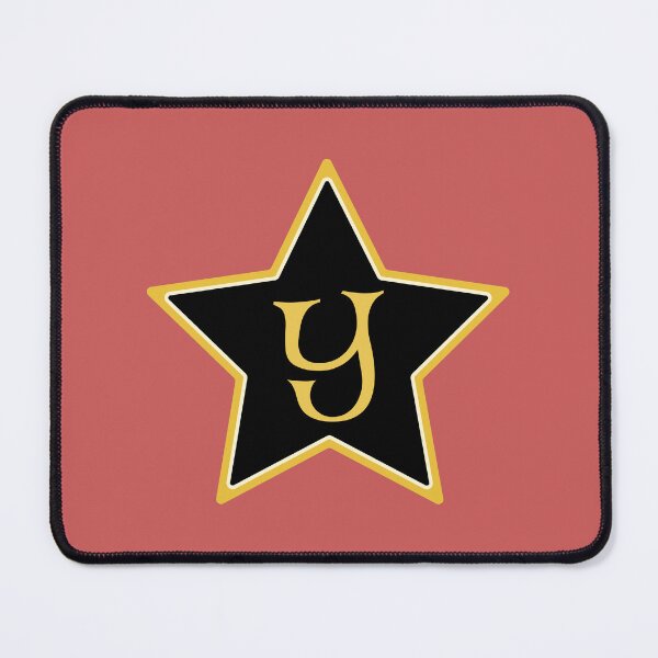 Item preview, Star Monogram Y Gold Black designed and sold by Jeallan Designs.