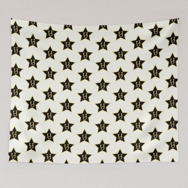 Item preview, Star Monogram Y Gold Black designed and sold by Jeallan Designs.