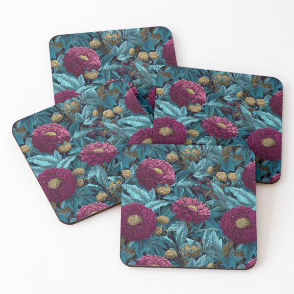 Item preview, Lush Zinnia Print  - Flower Garden Pattern - Christmas Gifts For Husband designed and sold by RoyalStarsPatts.