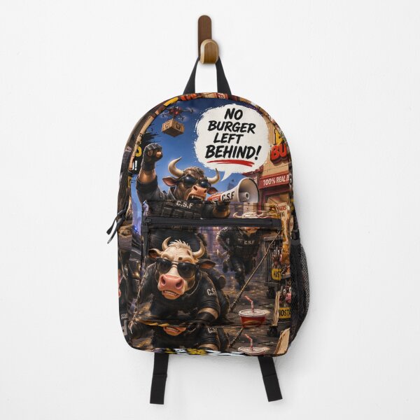 Item preview, COW SPECIAL FORCES NO BURGER LEFT BEHIND! designed and sold by studioabstract.