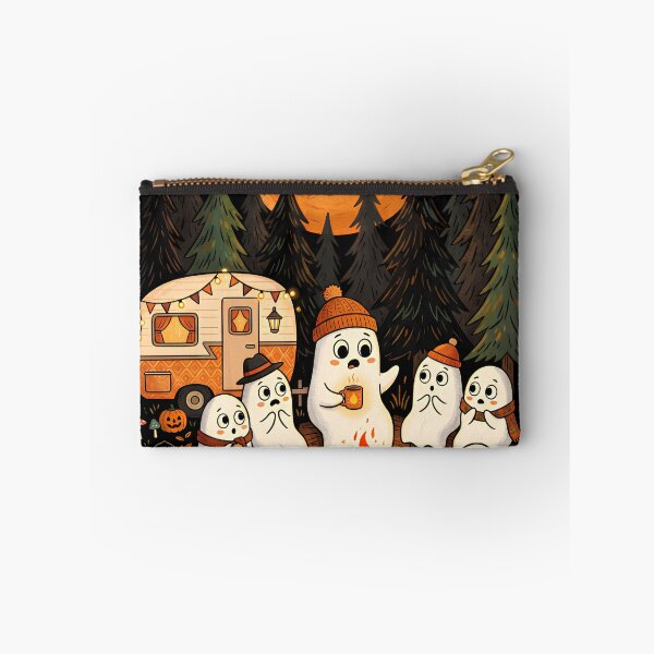 Item preview, Copy of Ghost Camping Under Full Moon - Spooky Halloween Campfire  designed and sold by w66aboo.