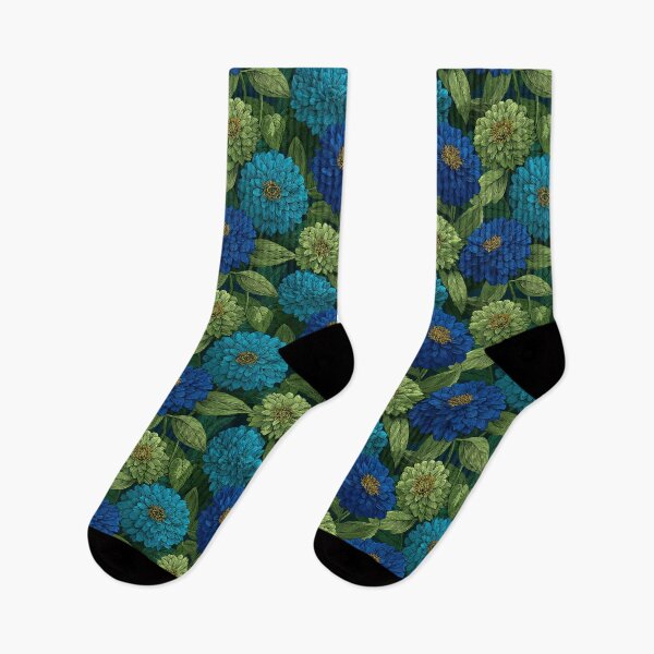 Item preview, Flourishing Zinnia Flower - Tropical Flower Pattern - Christmas Gifts For Men designed and sold by RoyalStarsPatts.